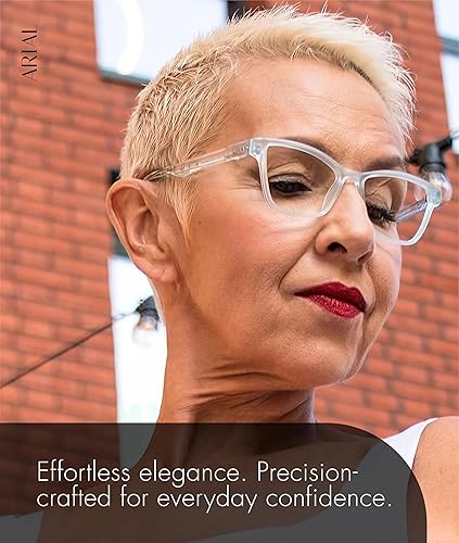 Miniatura 7 de Scojo New York Arial - Lentes de lectura con luz azul para mujer, lentes con bloqueo de luz azul y lectores