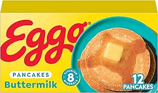 Frozen Pancakes, Frozen Breakfast, Breakfast Food, Buttermilk, 14.8oz Box (12 Pancakes)