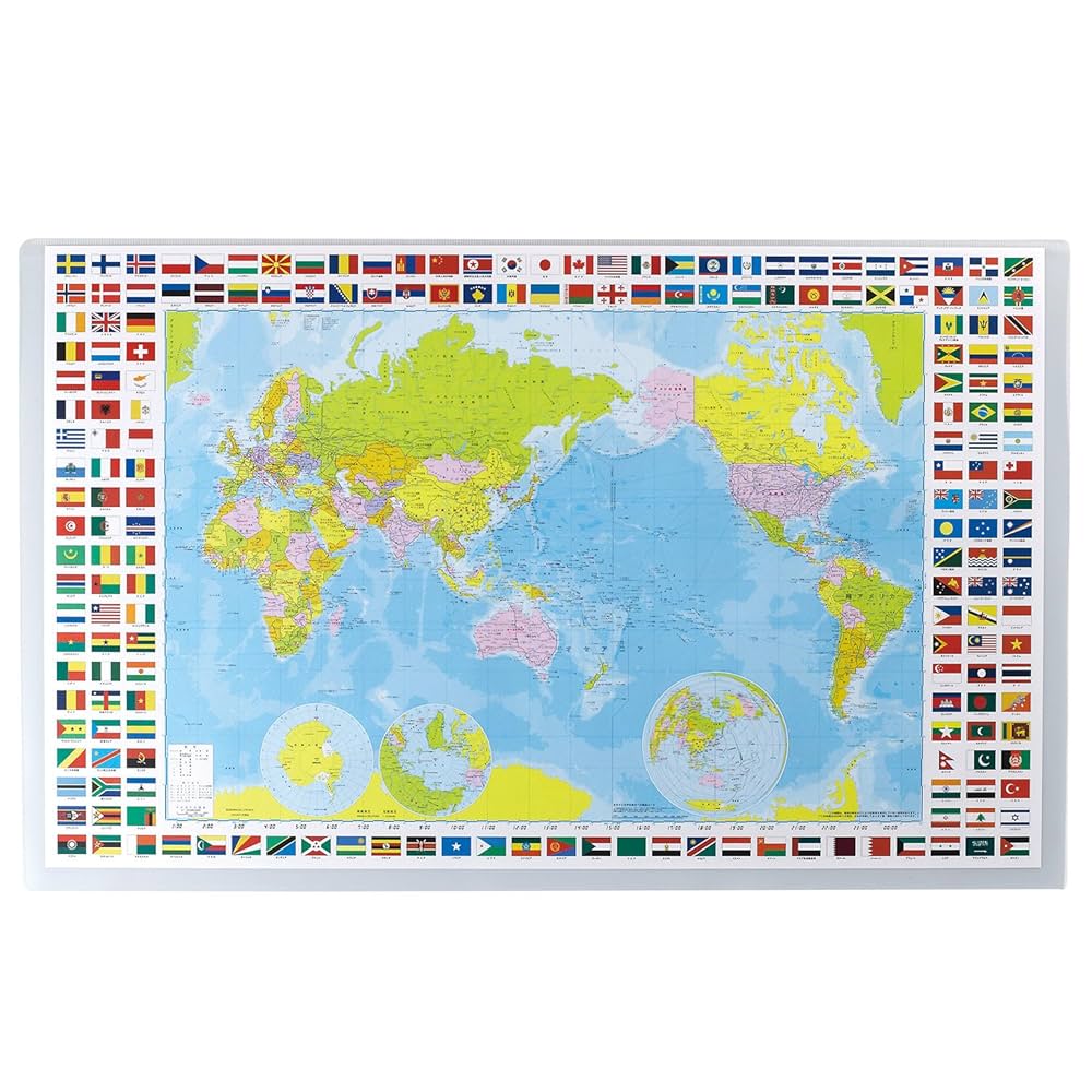 世界地図デザインのパソコンデスク　座卓 世界地図デザインのパソコンデスク座卓