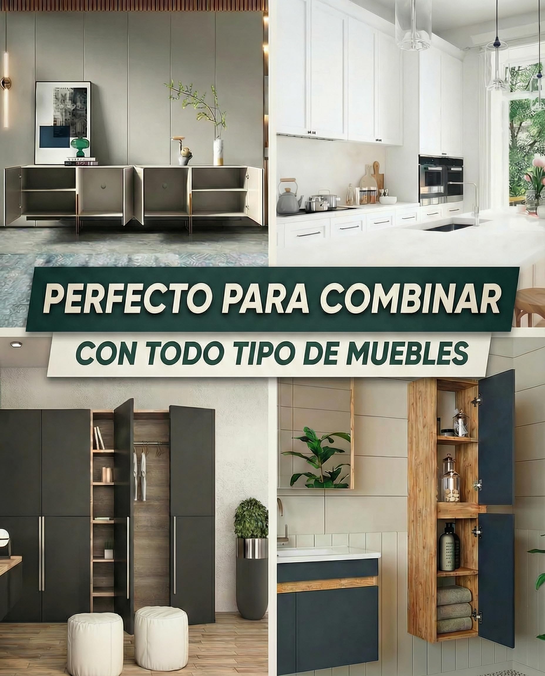 Bisagras Puertas Cocina (8 Unidades) - Cazoleta 35 mm Rectas y Cierre Suave - Bisagras Armarios y Muebles Cocina de 110° amortiguadas con Freno - Totalmente solapadas