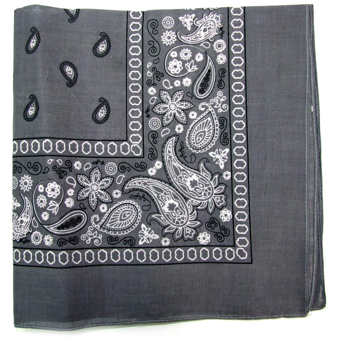 HOORSENBUHS ホーセンブース GREY PAISLEY BANDANA 【公式通販】