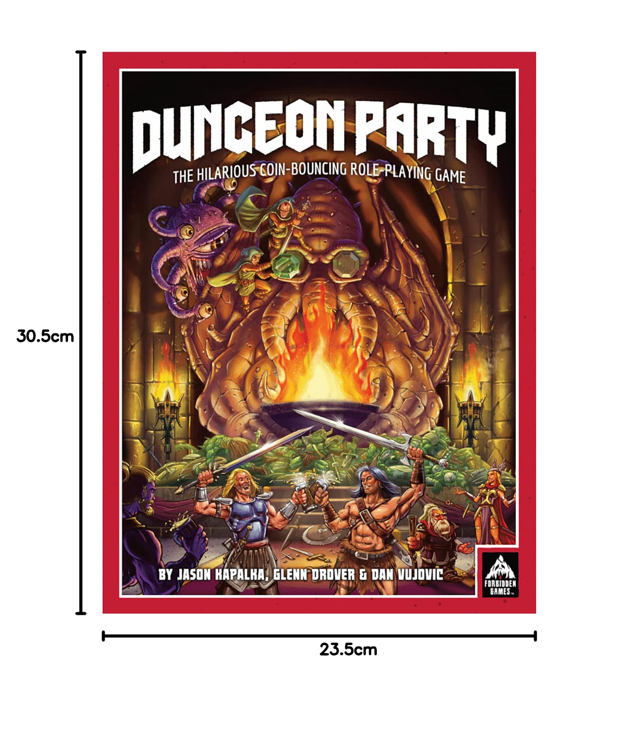Dungeon Party - Gioco da tavolo di strategia di Forbidden Games, dai 6 anni in su