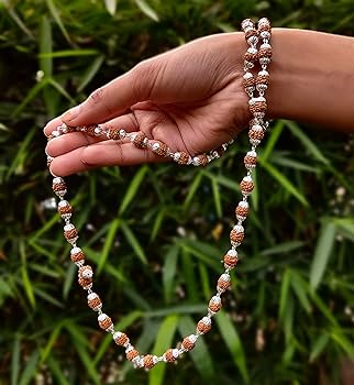 Perlina Rudraksha Originale A 6 Facce - Rosario Religioso Naturale Per Meditazione E Benessere, 12-14mm - Foto 11