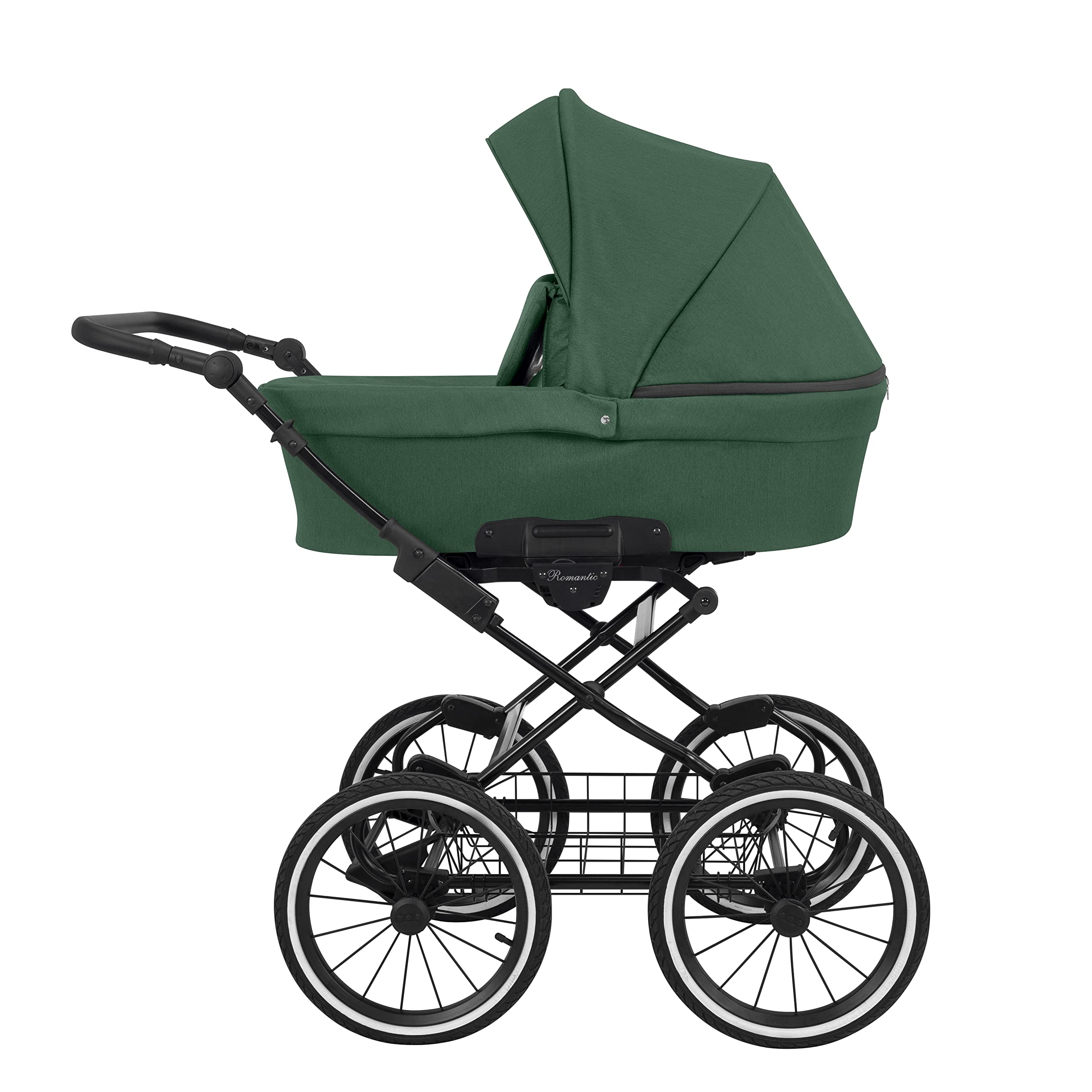 Poussette landau bébé 1 en 1 nacelle bébé Kunert ROMANTIC retro pousette