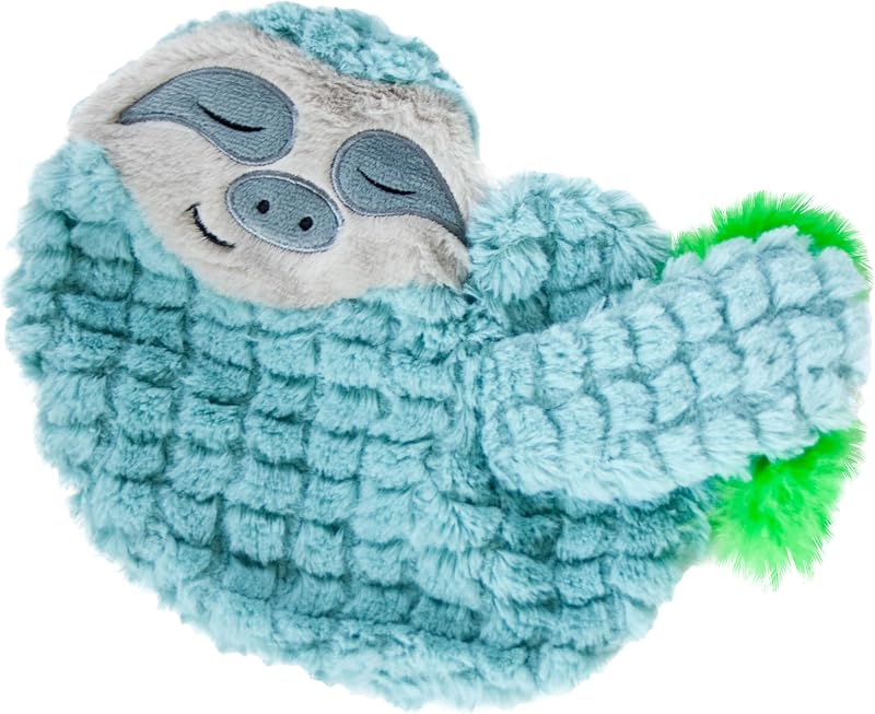 Brinquedo de Pelúcia para Gatos Catstages Petstages Purr Pillow Snoozin' Sloth com Som de Ronronar