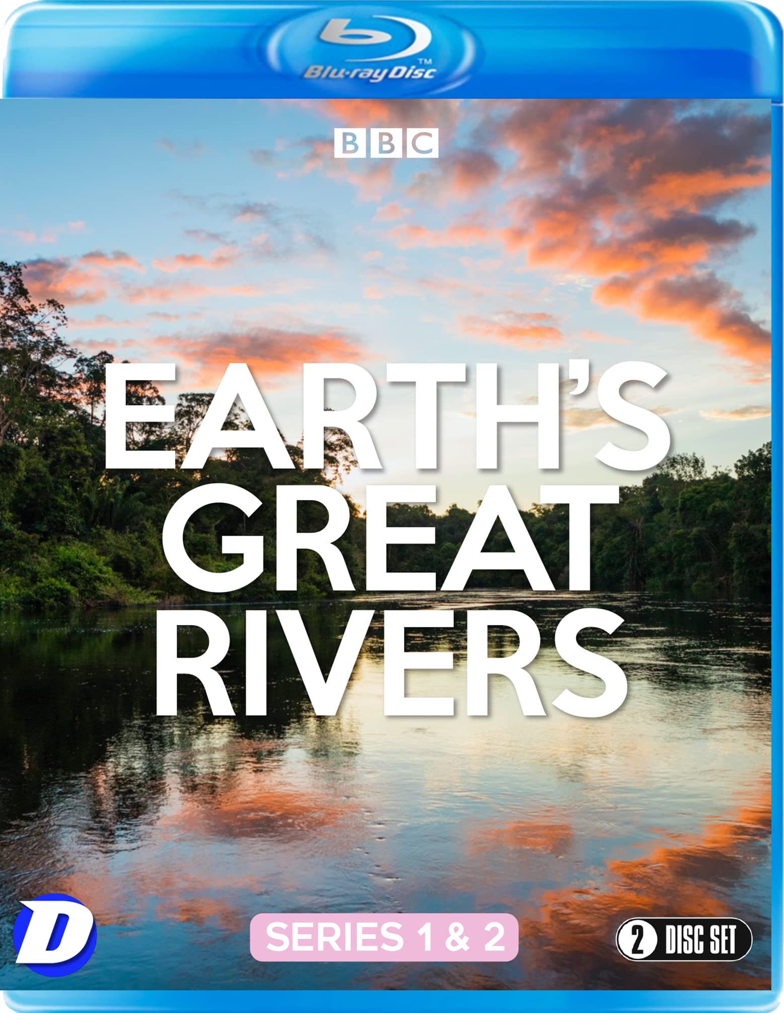 Documental Earth's Great Rivers en Blu-ray con las temporadas completas 1 y 2