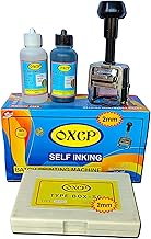 OXCP (2mm) Heavy Duty Super Fast Hand Batch Coding and Date Printing Machine on Plastic Pouch Bag and Label (X28) (2MM)