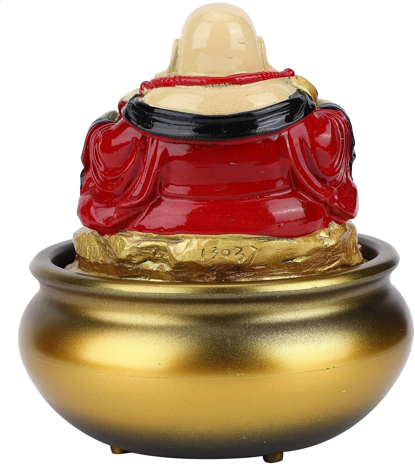 Tabletop Fountain,Symbol of Wealth Zen Desktop Relaxing Water Fountain Mini Water Feature with LED Light,Quiet and Relaxing Water Sound,for Bedroom,Office,Living Room,Kitchen,Bathroom Decor(3#)