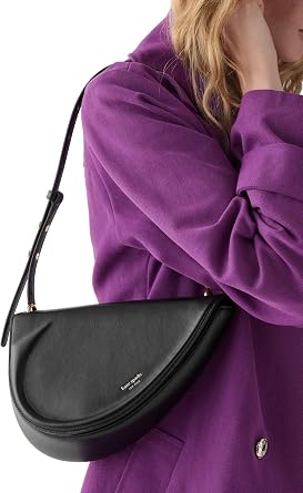 kate spade new york The Spade Fine Grain Leather Shoulder Bag