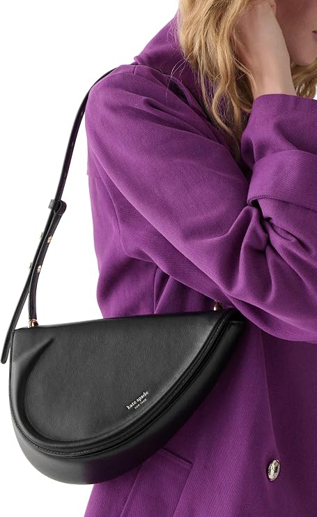 kate spade new york The Spade Fine Grain Leather Shoulder Bag
