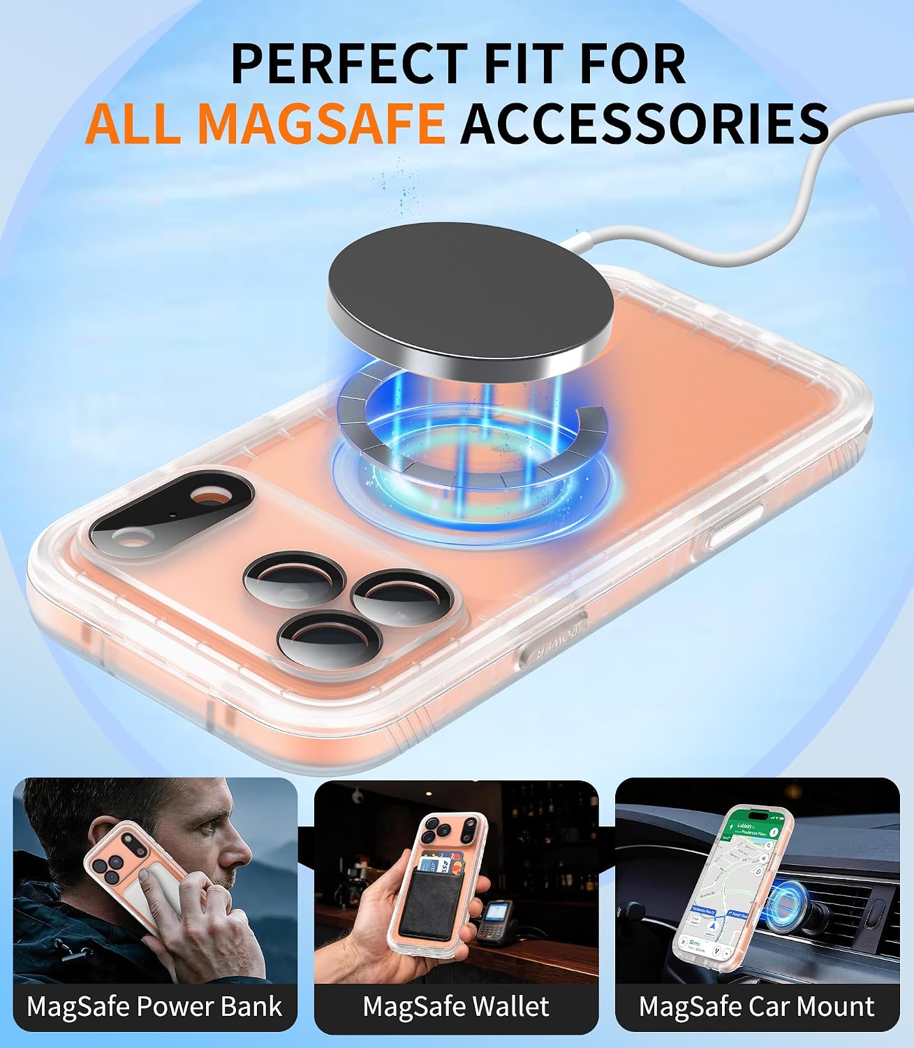 3D Armor-Lock Waterproof Unbreakable Case for iPhone 18 Pro Max/17 Pro Max thumbnail