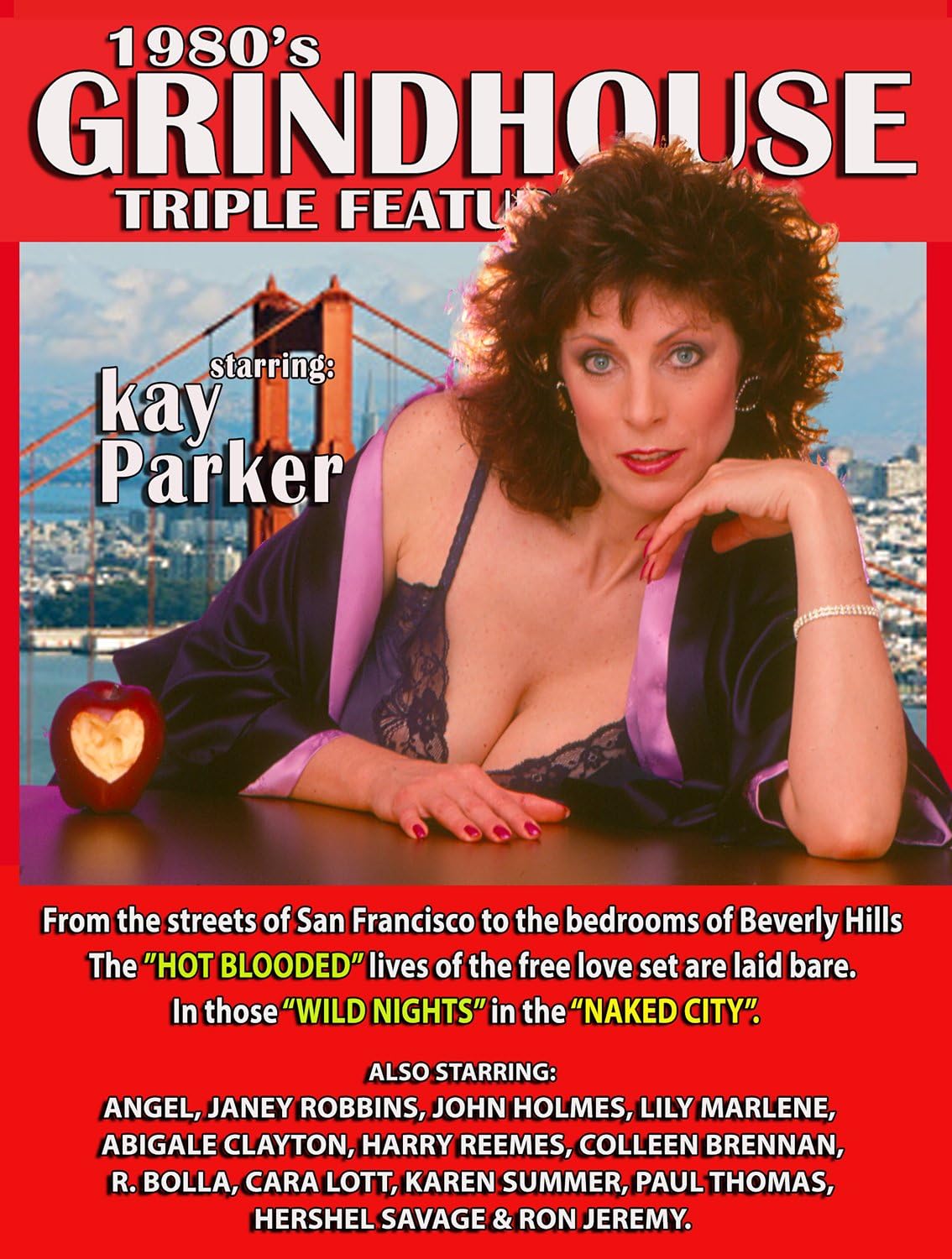 KAY PARKER starring in 1980's GRINDHOUSE Triple Feature