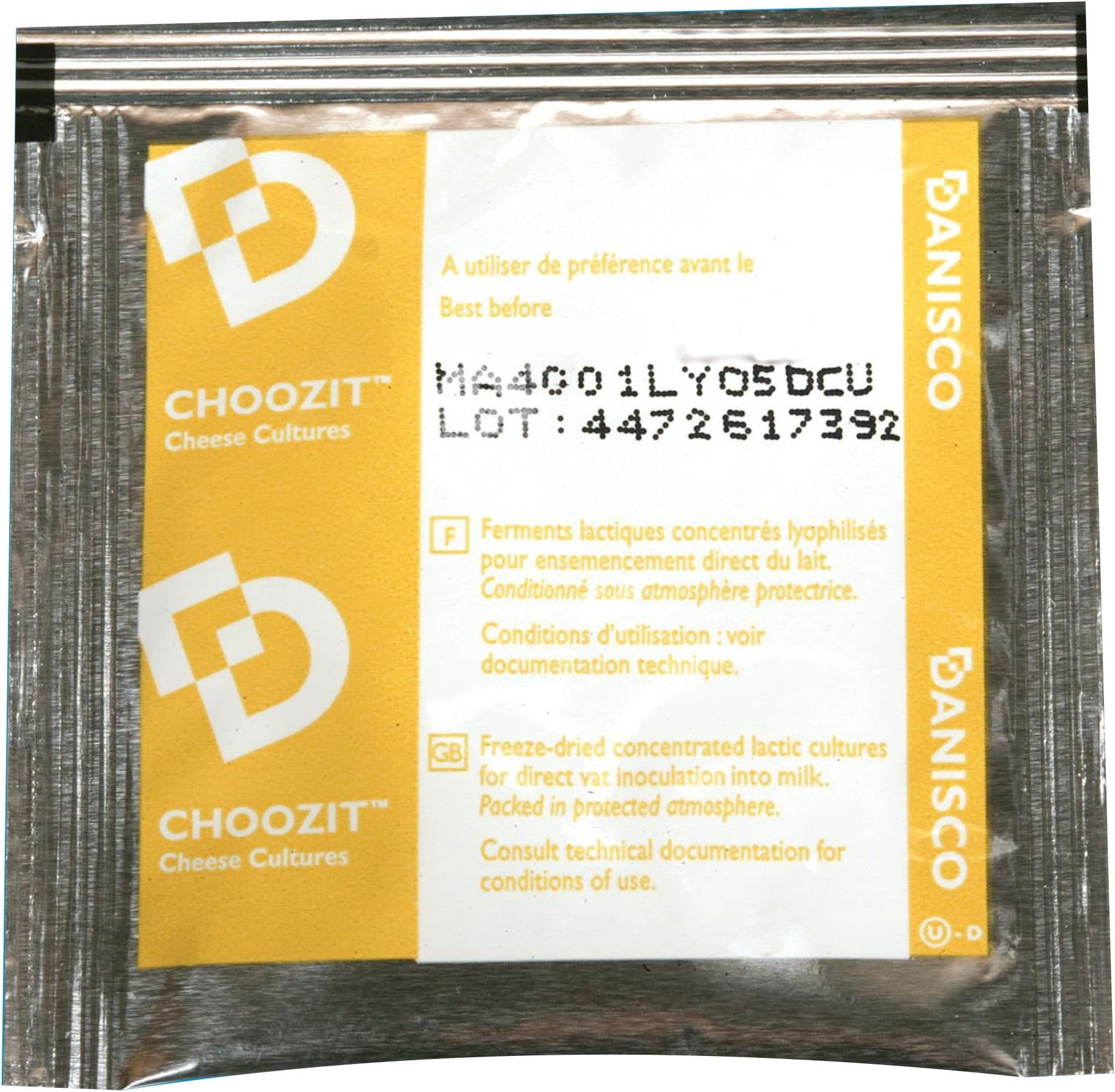 MA 4001 5DCU Mesophilic and Thermophilic Blend Cheese Culture