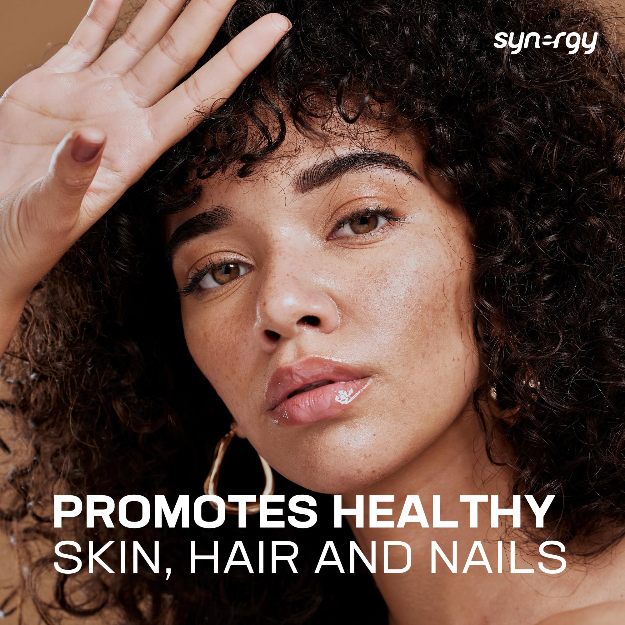 Synergy Worldwide Collagen+ 30 porcji | 5810 mg kolagenu z witaminą C, kwasem hialuronowym i cynkiem | Wspomaga produkcję kolagenu i wzmacnia skórę, włosy, paznokcie i stawy | Bez smaku | 180gr
