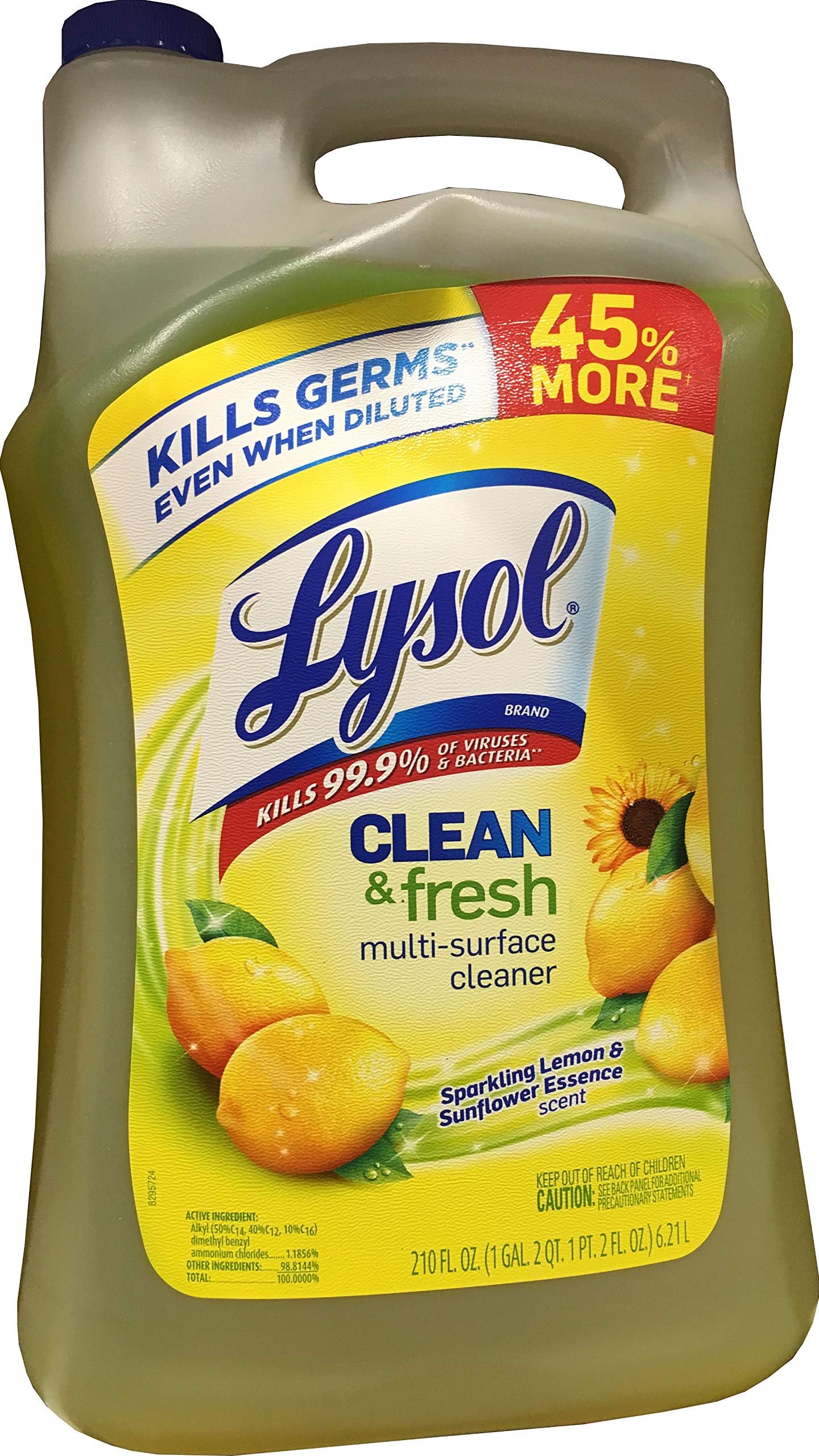LysolClean & Fresh Multi Surface Cleaner 210 Fl Oz, 210 fl. oz.