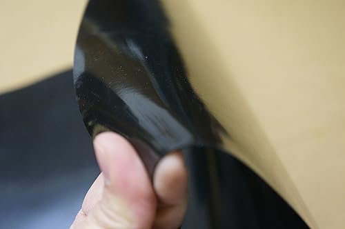 Miniatura 3 de 1 hoja de plástico LDPE negro flexible 48x24x130 (0.03) DIY plantilla recortada