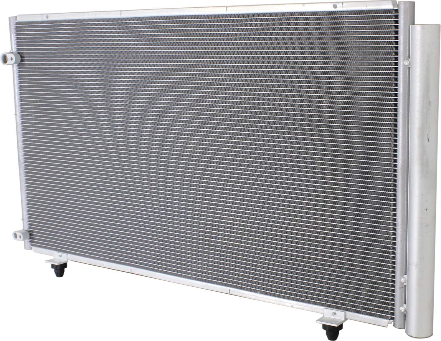 Evan Fischer A/C Condenser Compatible With 2011-2016 Toyota Sienna, Fits 2010-2015 Lexus RX350 With Receiver Drier
