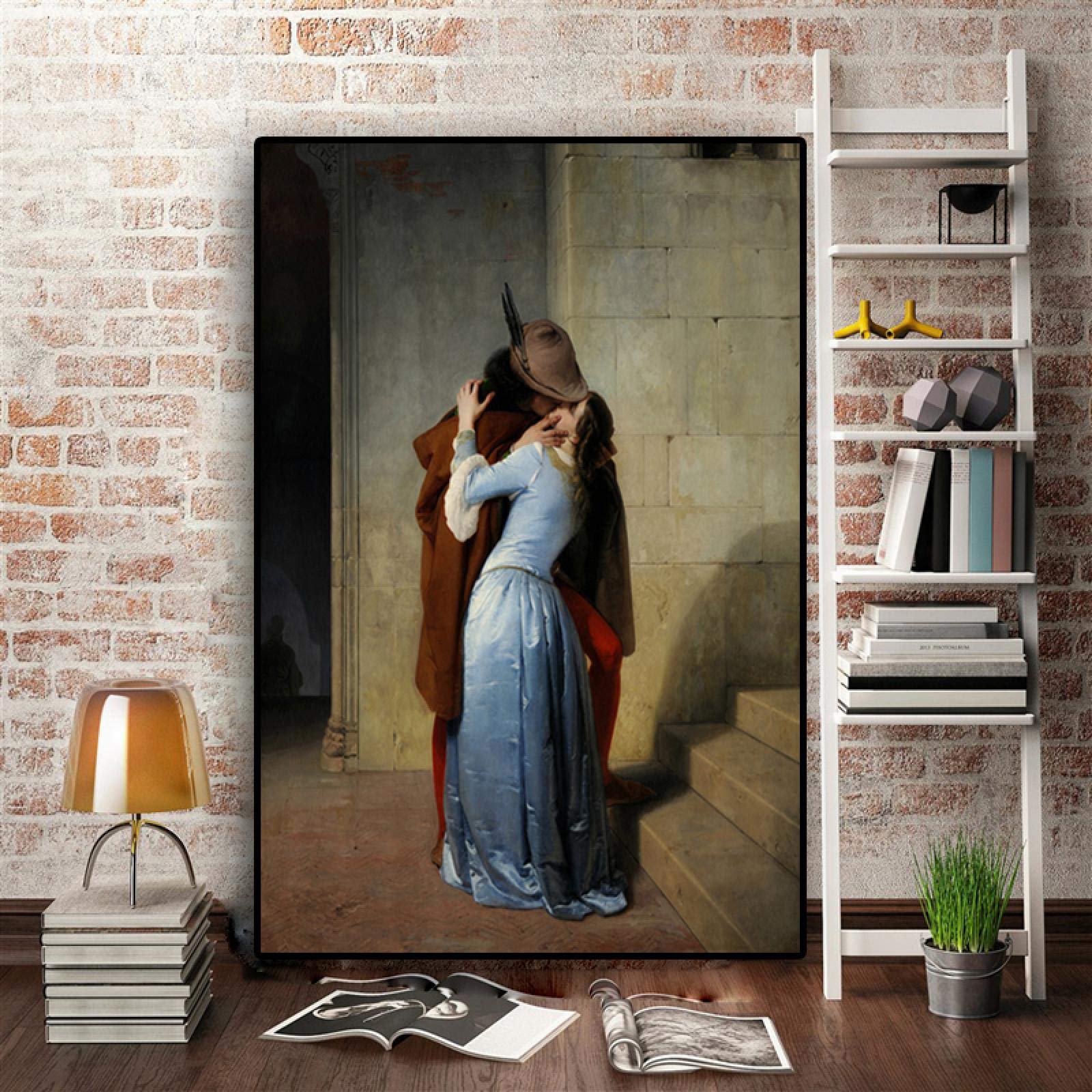 Affiches et impressions Le Baiser Hayez art scandinave 90x145 - 8