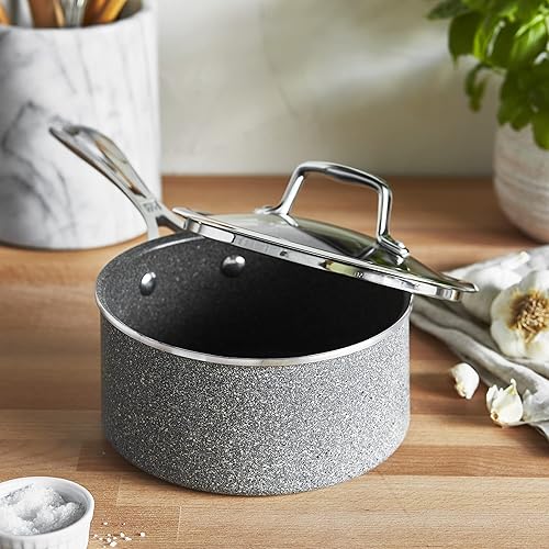 Miniatura 5 de ZWILLING Vitale - Cacerola antiadherente de 2 cuartos de galón, aluminio, resistente a los arañazos, fabricada en Italia