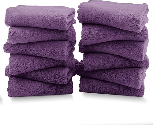 Vista 144 de TENSTARS - Toallas de mano para baño con dobladillo de seda, secado rápido, toalla absorbente de microfibra ultrasuave para baño, fitness, gimnasio