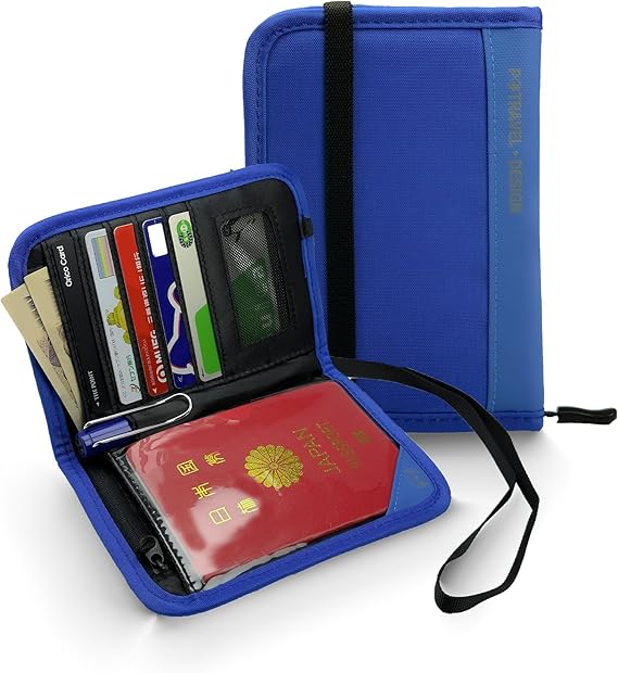 Amazon.co.jp: [mengga] パスポートケース スキミング防止 パスポート