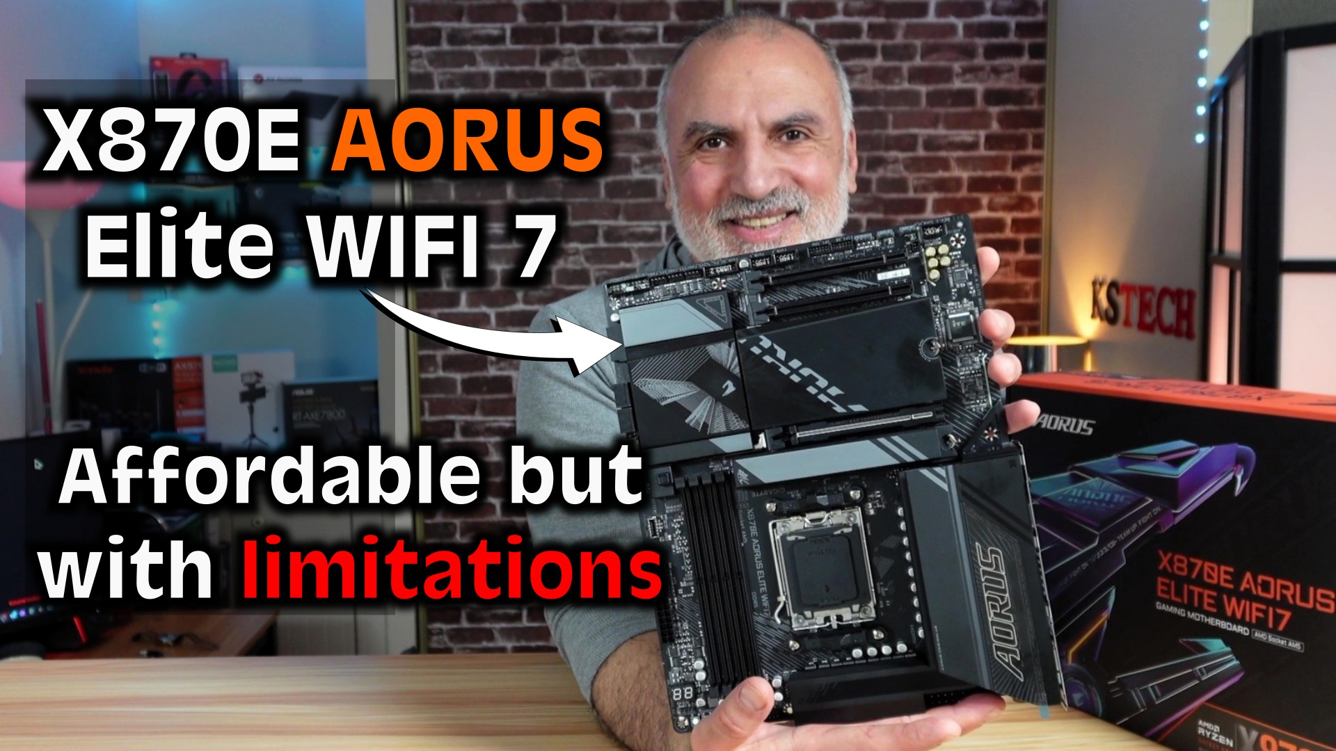 Watch Gigabyte X870E AORUS Elite WIFI 7 Full guide & limitations