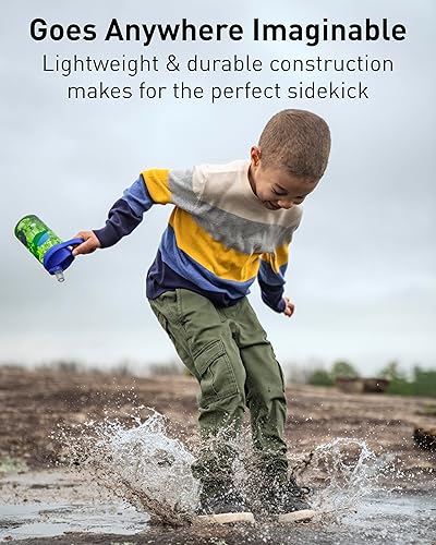 Miniatura 2 de CamelBak Eddy+ - Botella de agua para niños de 14 onzas con Tritan Renew, parte superior de pajilla, a prueba de fugas cuando está cerrada