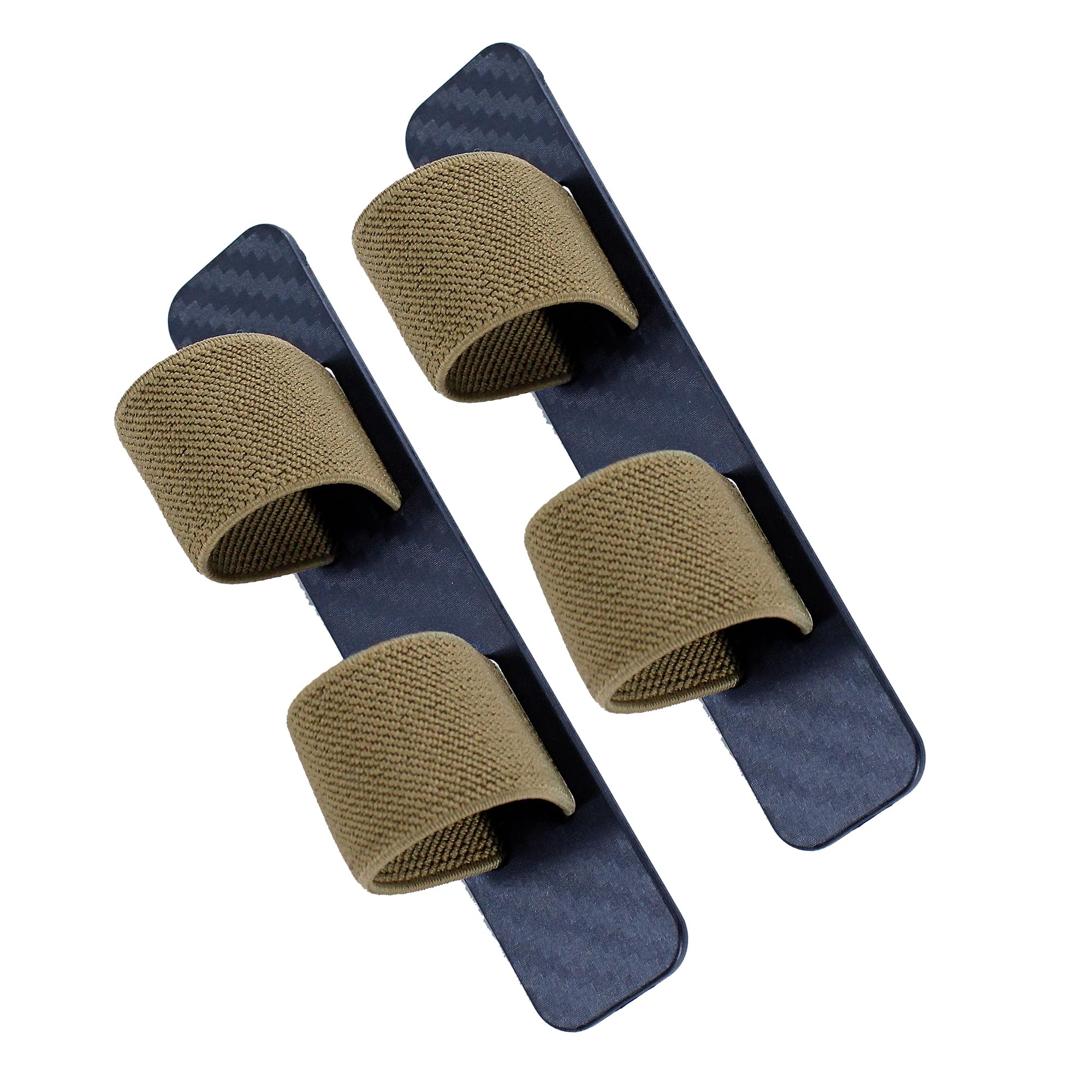 Molle Tourniquet Holder 2 Pack, JX Tacfancier Tactical TQ Holder Elastic Retention Loop Outbound Storage for Vest Backpack