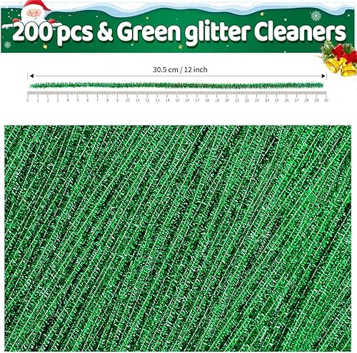 Vista 14 de Iooleem 200 limpiapipas negras, tallos de chenilla, limpiadores de tuberías para manualidades, limpieza de tuberías para manualidades, suministros