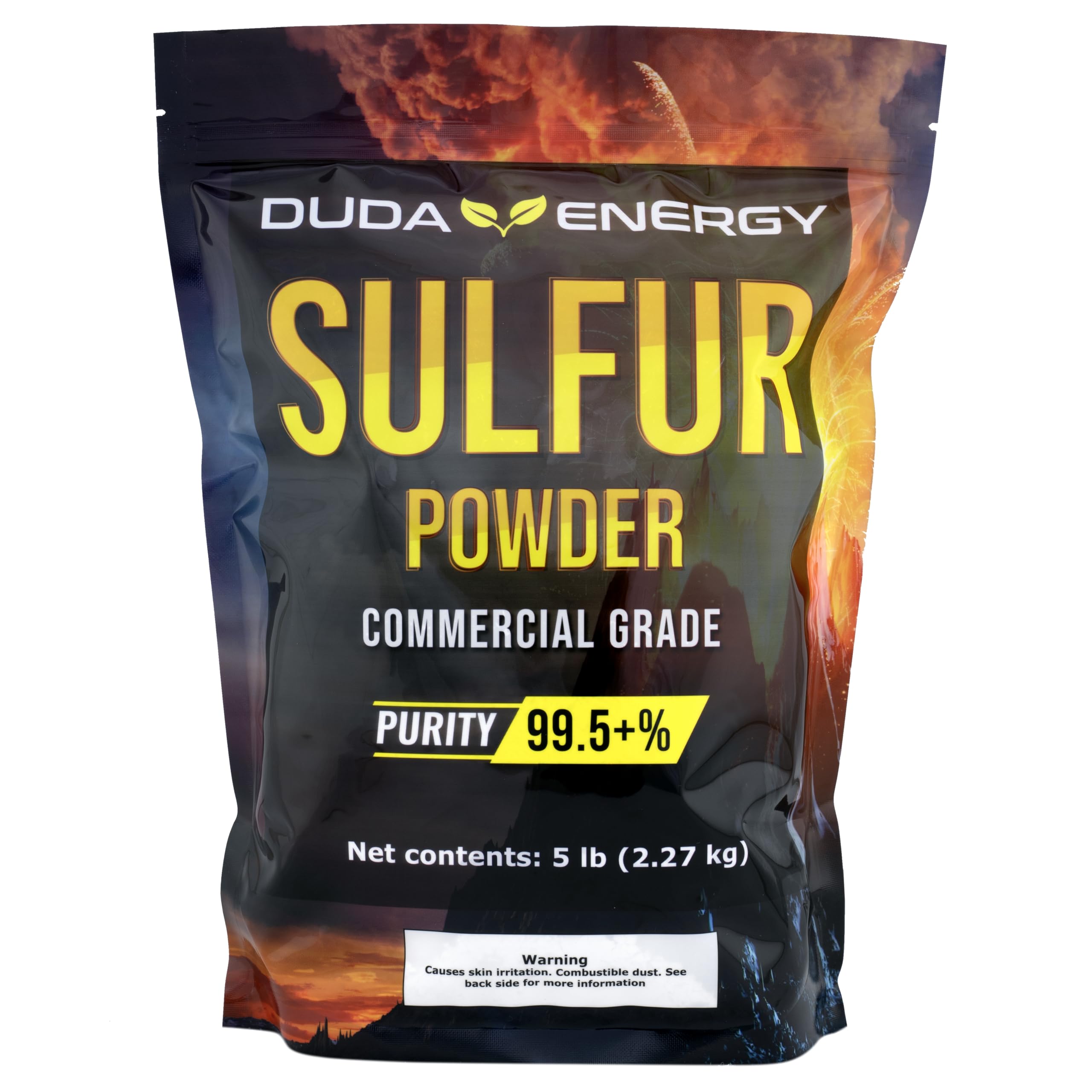 Duda Energy 5 lb Sulfur Powder Commercial Grade FERTILIZER