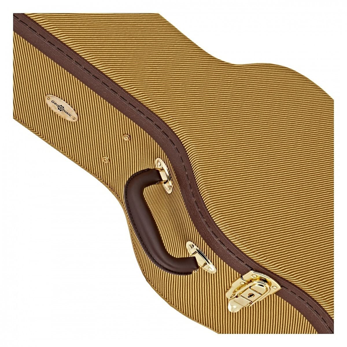 Custodia Rigida Per Chitarra Acustica Dreadnought da 41" Imbottita Tweed