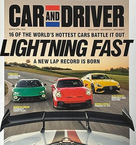 Car & Driver Magazine (March April 2026) Lightning Fast