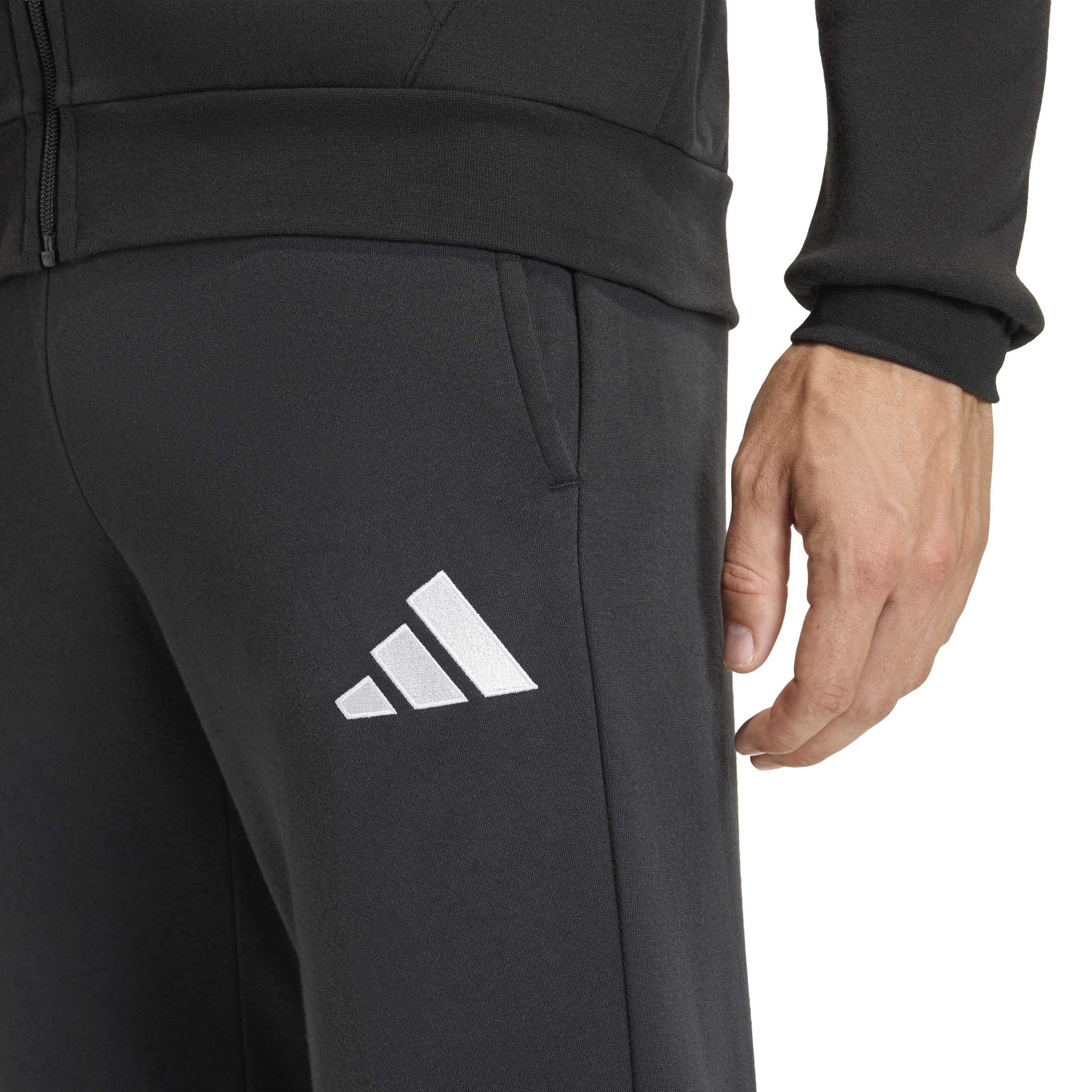 adidas Uomo Entrada26 Sweat Pants, Black/White, M