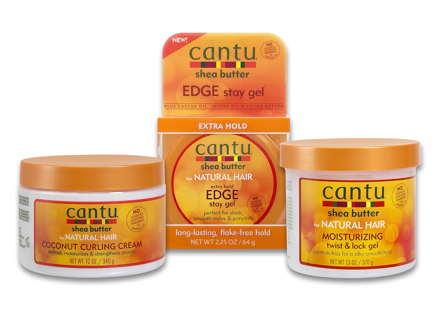 Cantu Coconut Twist Bundle, 3 Count : Beauty & Personal Care