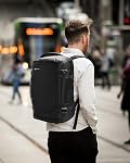 Tomtoc Sac à dos de voyage, TSA Friendly Flight Approbation de la main de bagage à main imperméable Sac à dos d'affaires léger