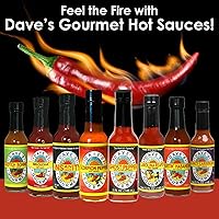Vista 8 de Dave's Gourmet Carolina Reaper Salsa picante – Sabor increíblemente picante y audaz – Pimiento picante Carolina – Ideal para tacos, alas, adobos