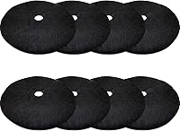 EBaokuup 8-Pack 24.5 Inch Tree Mulch Rings - Degradable Non-Woven Weed Barrier Mats for Root Protection & Weed Control