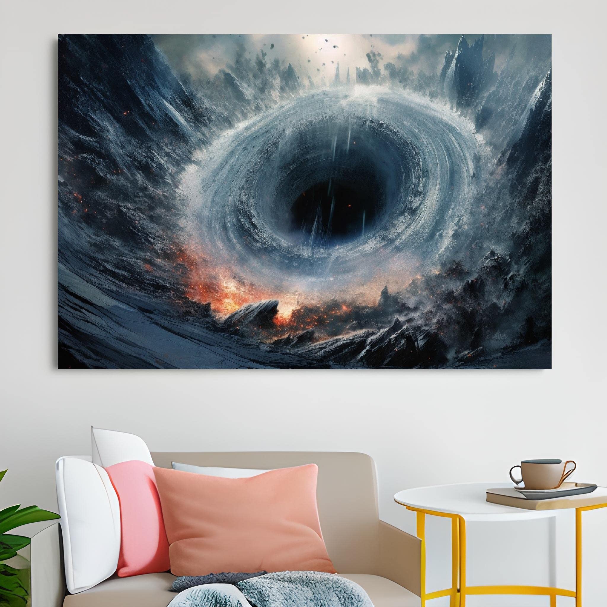 Amazon.co.jp: FICLUX 大きいサイズのキャンバスの絵画の壁の芸術