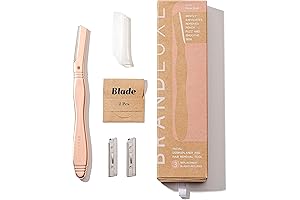 Leaf Dermaplaner Tool for a Smooth and Radiant Complexion