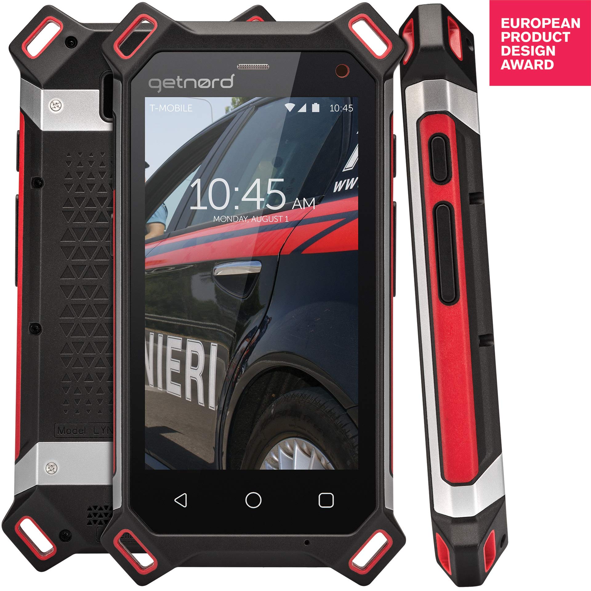 LYNX Rugged Smartphone, IP68, Shockproof, Waterproof, Wireless Charging