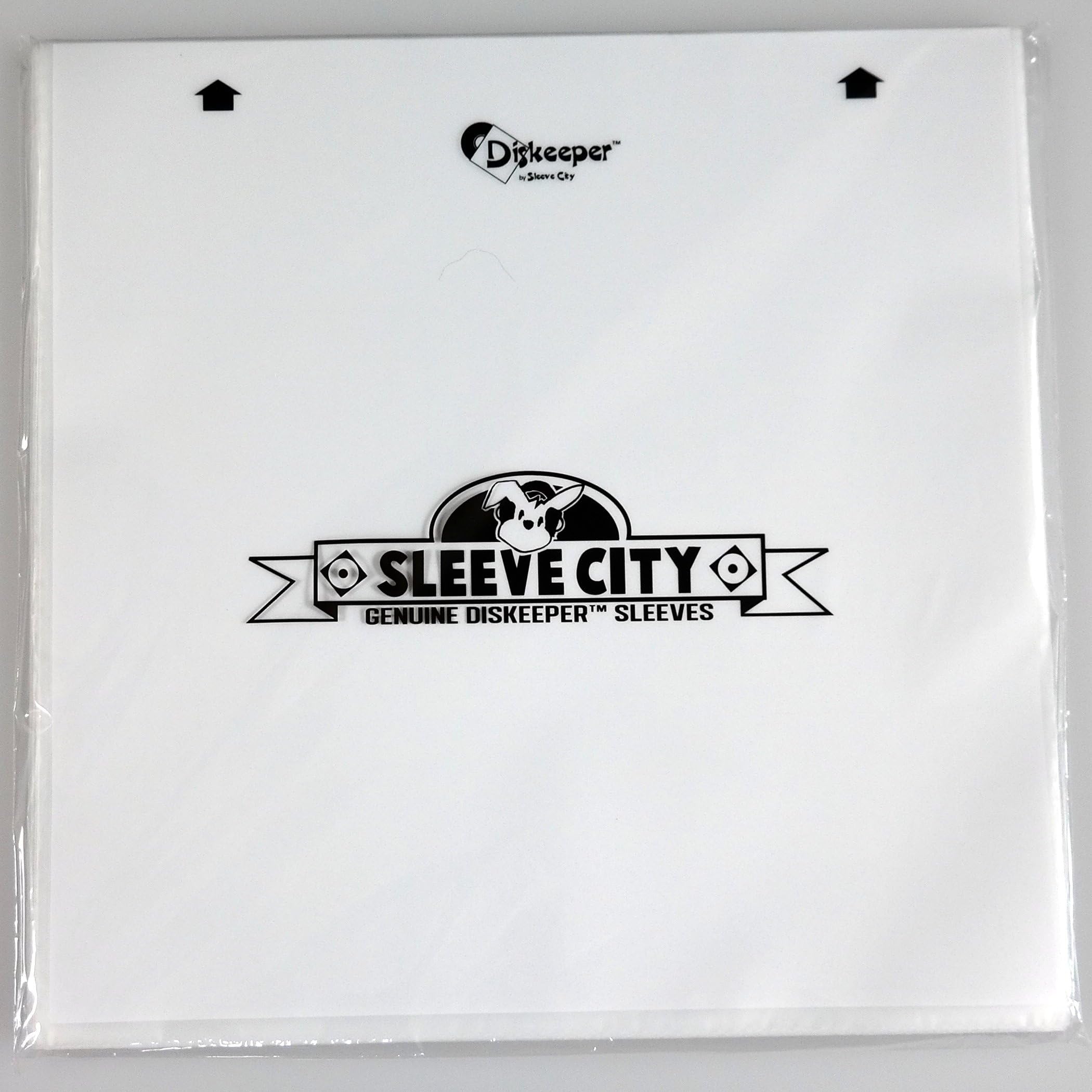 Diskeeper Rice Paper-Style Inner Sleeves – Anti-Static HDPE + Paper Core for 12” Vinyl Records (50 Pack)