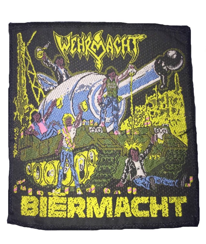 Wehrmacht - Biermacht – Sew-On Patch – Approx. 9.5 x 10.5 cm