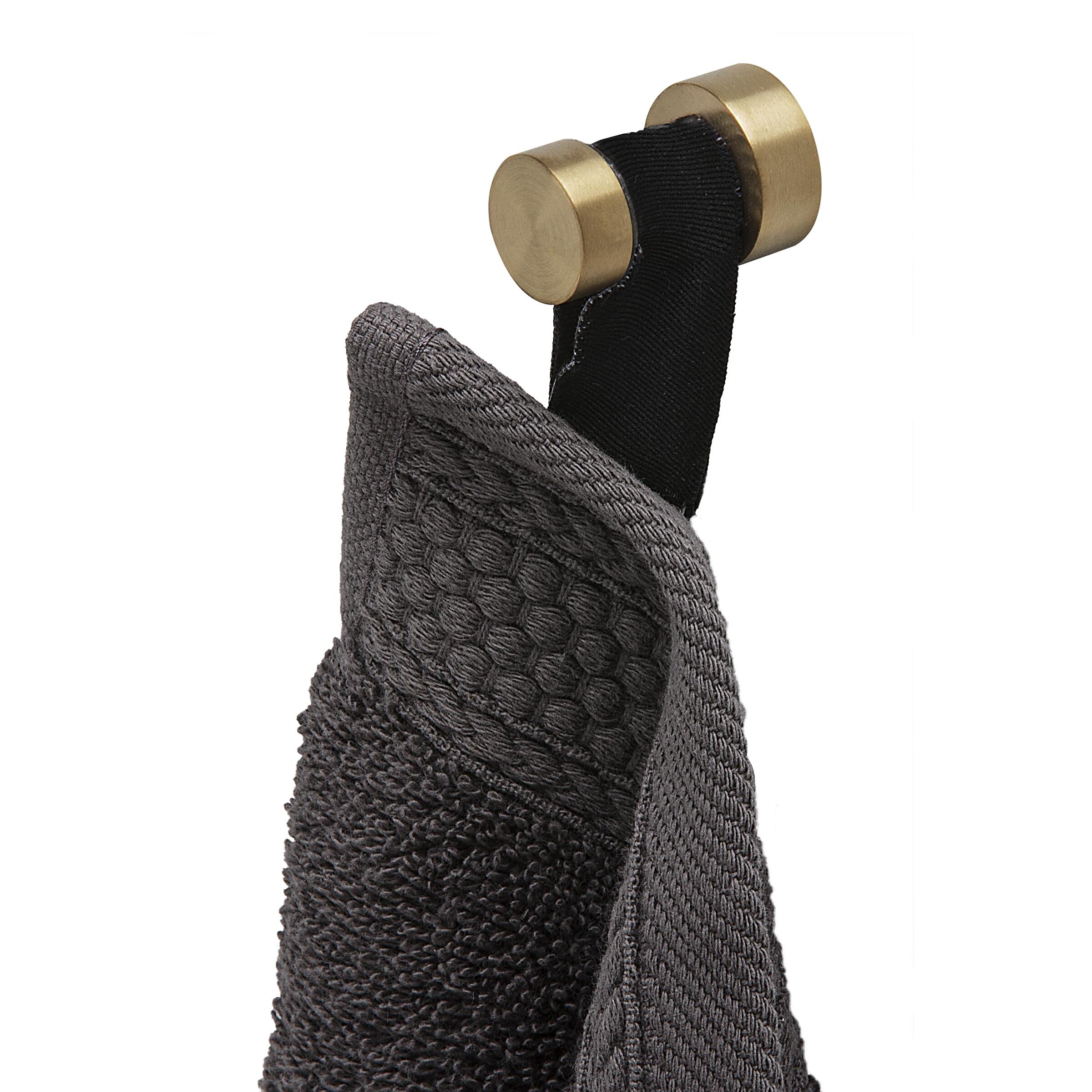 Geesa Nemox Towel Hook Stainless Steel Brushed Gold 20 x 20 x 30 mm