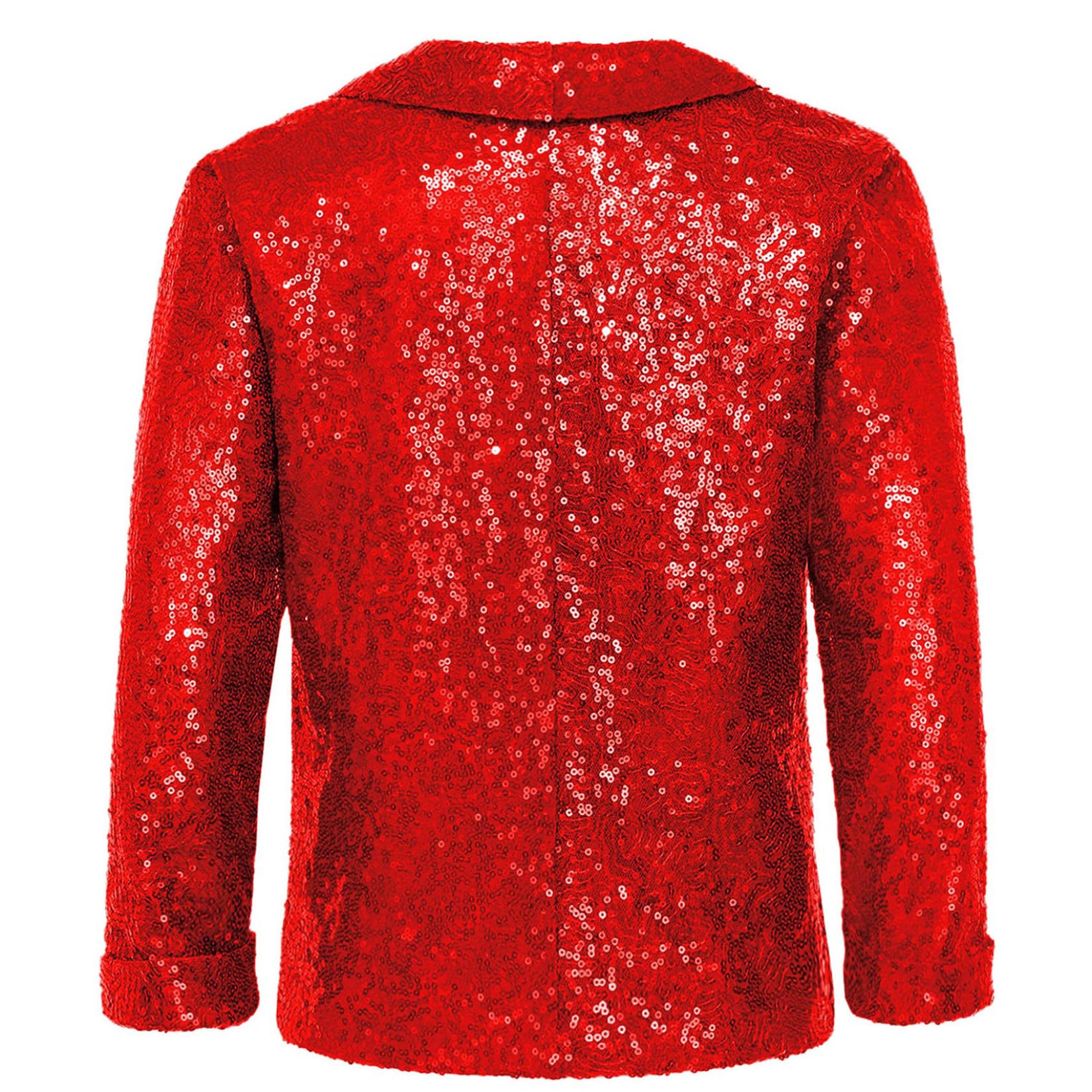 Jungen Mädchen Pailletten Jacke Glänzend Weihnachten Jacke Mantel Glitzer Blazer Sakko Disco Jazz Hip Hop Weihnachten Party Outfits