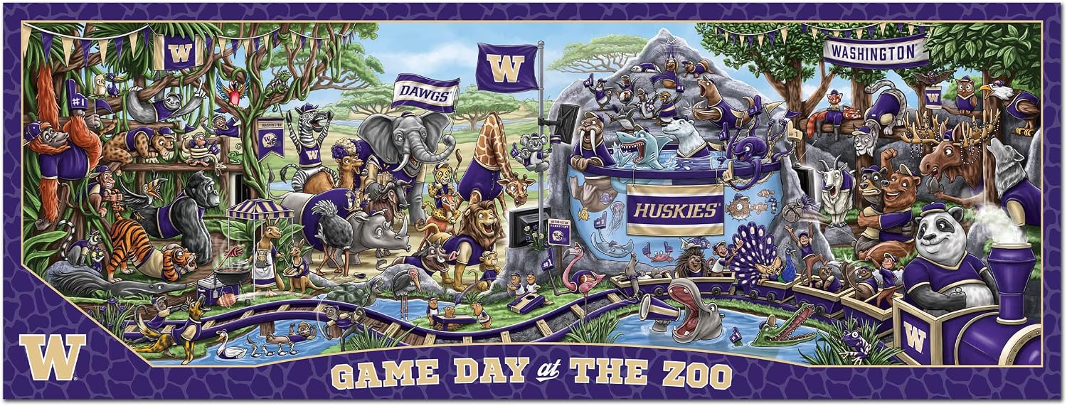 YouTheFan NCAA Game Day at The Zoo 500pc Puzzle