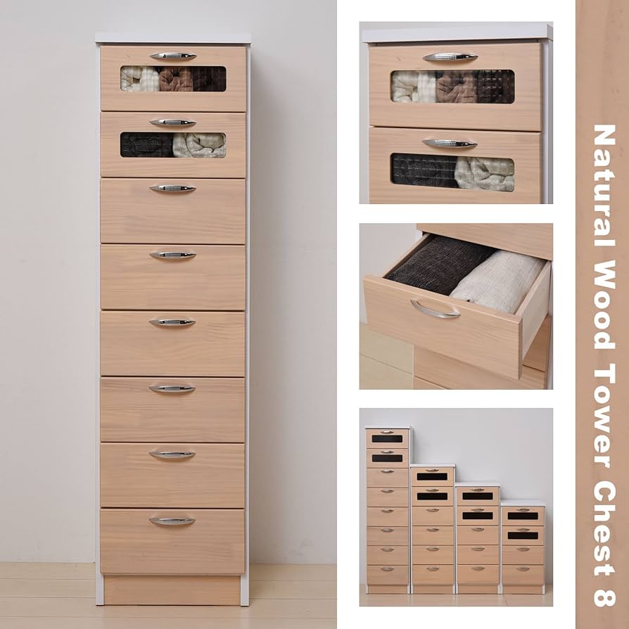 49,800円☆大川家具☆タンス☆チェスト 楽天市場】タンス チェスト 幅80 9段 タワーチェスト 白 洋服