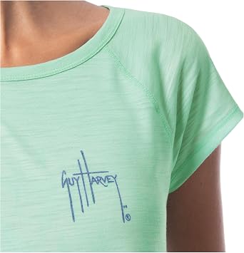 Guy Harvey Women's Poly/Rayon Slub Tee