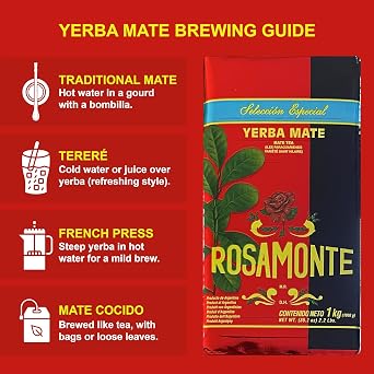 Yerba Mate Rosamonte Special Selection 2 Pack (4.4lbs - 2 Kilos)