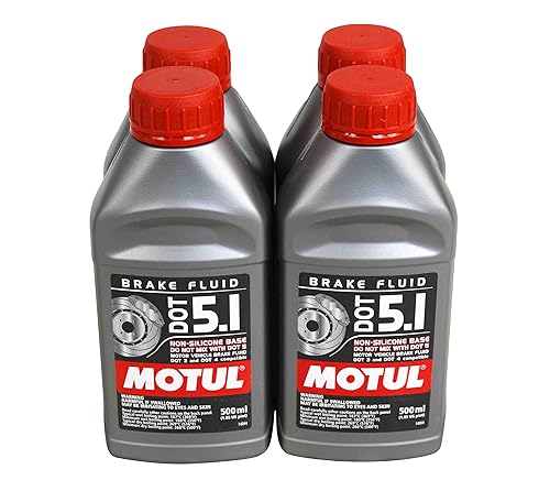 Motul 100950 - Líquido de frenos 100% sintético Dot 5.1 de 12 litro o 16.9 fl oz