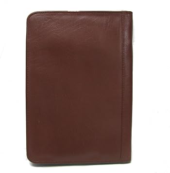 Brown Leather A4 Folder Portfolio with Option to Personalise PA125 Gift Box (Personalise with Text)